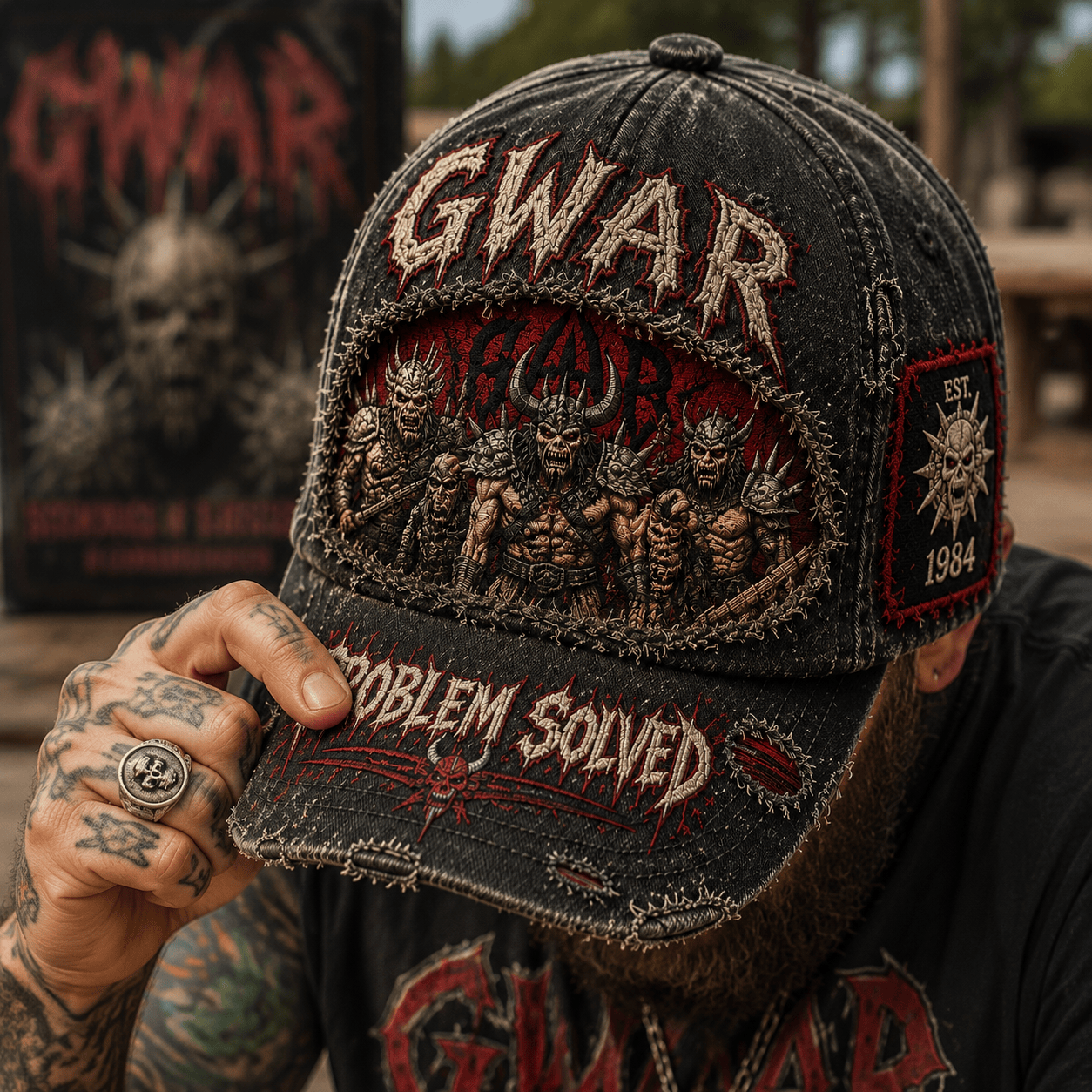 GWAR Premium Vintage Cap HQH
