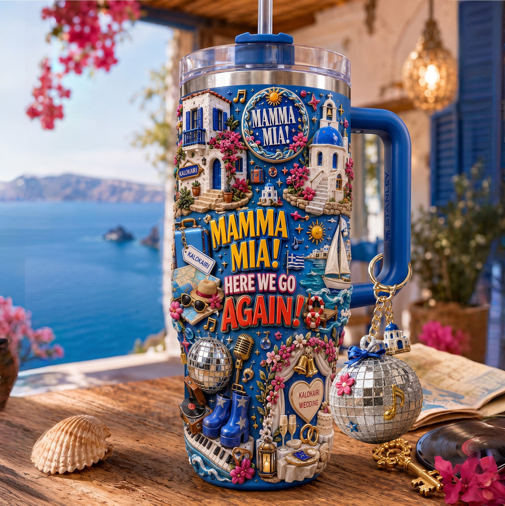 MMM 40oz Tumbler With Handle HTTT