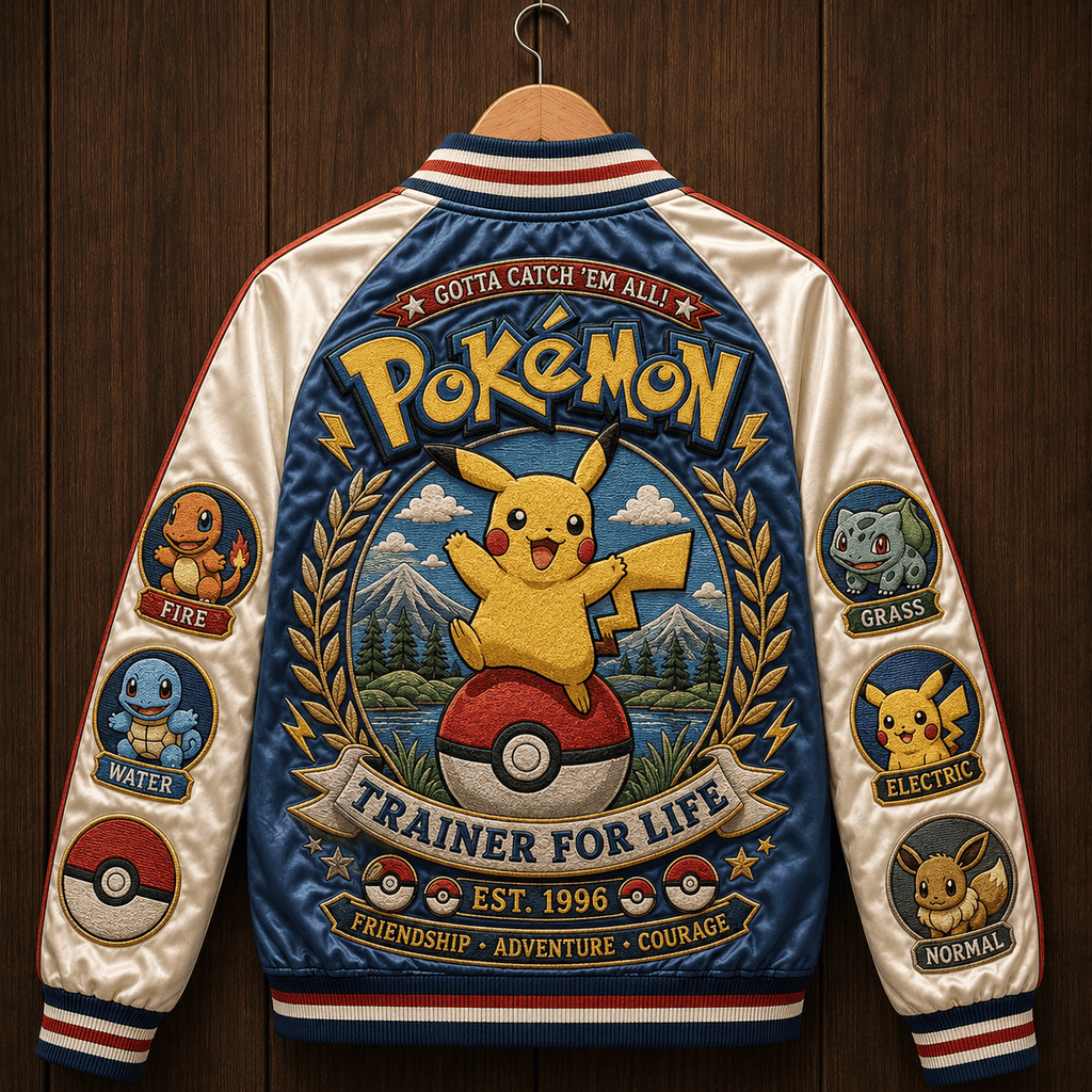 PREMIUM PKM SATIN BASEBALL JACKET NTNA