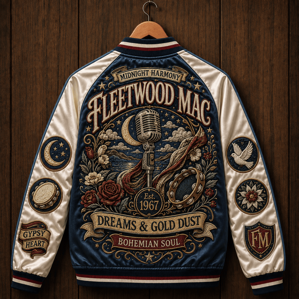 PREMIUM FLM SATIN BASEBALL JACKET NTNA