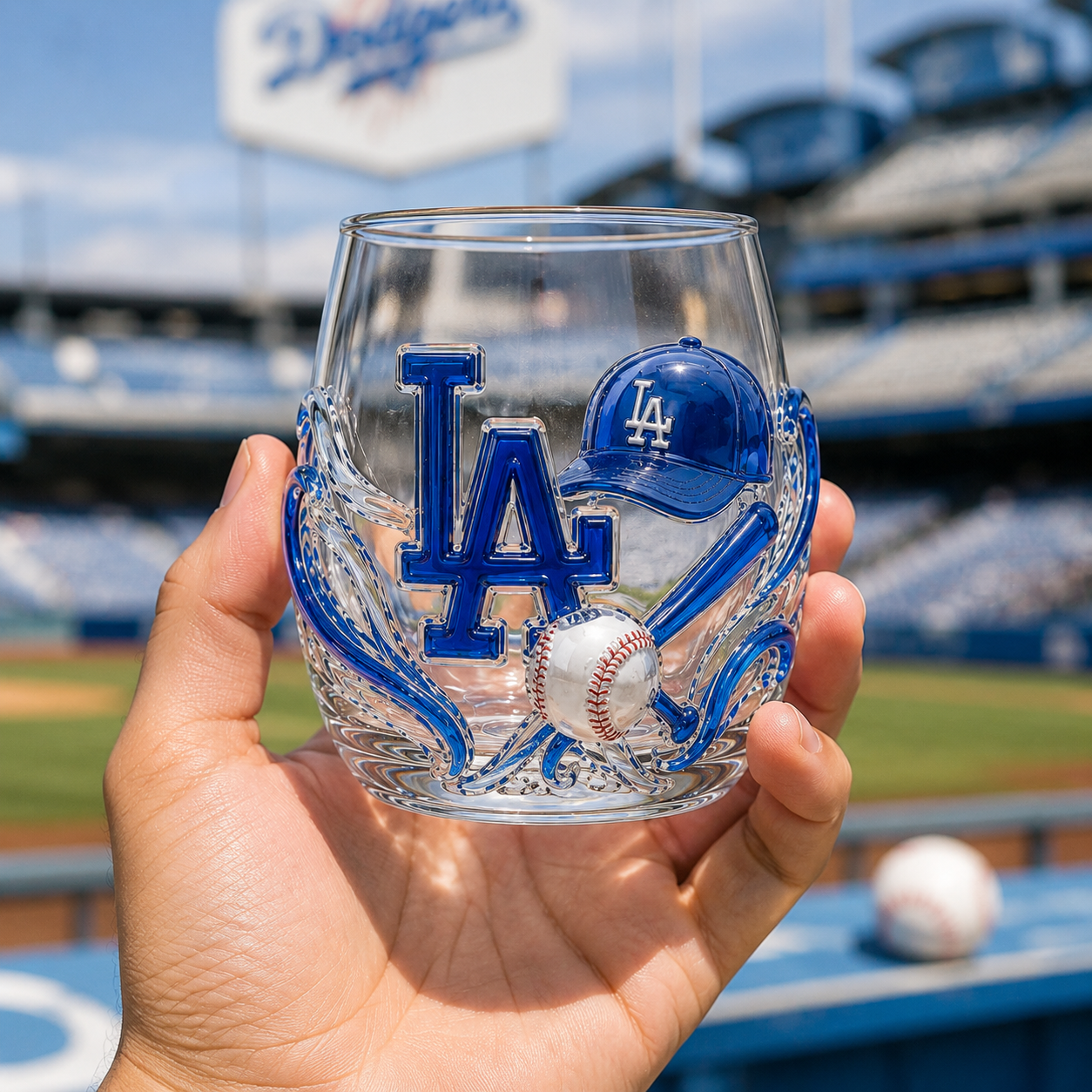 LAD Stemless Glass Cup Set TTTT