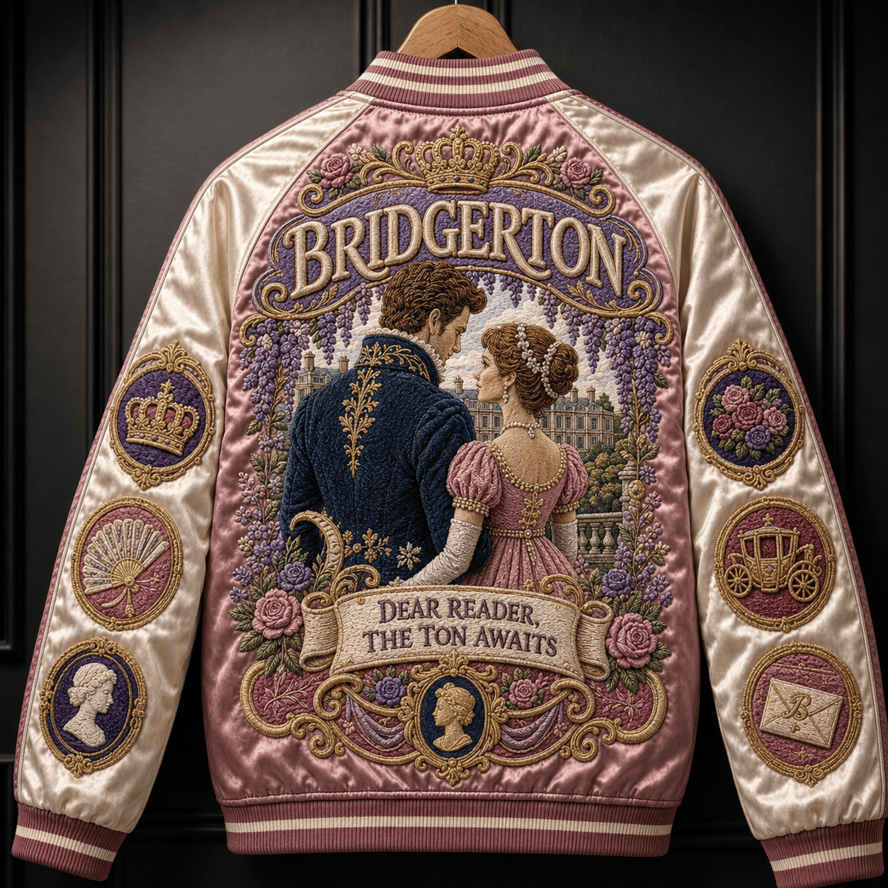 PREMIUM BGT SATIN BASEBALL JACKET NTNA