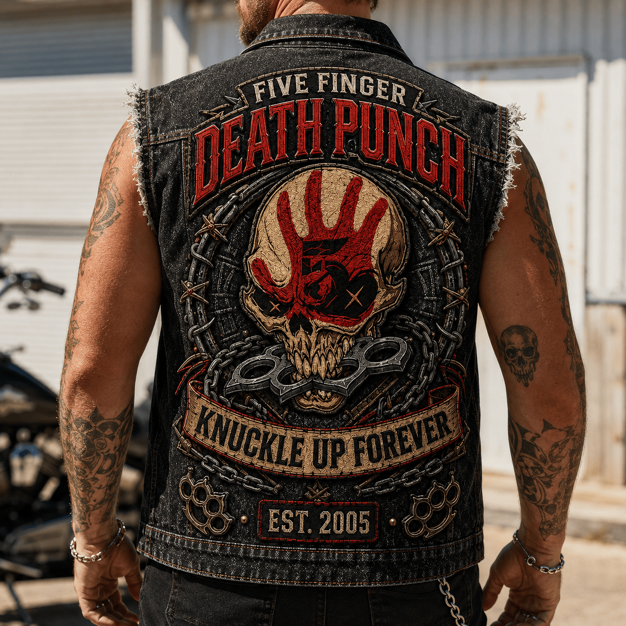 FFDP PREMIUM DENIM VEST TTNL