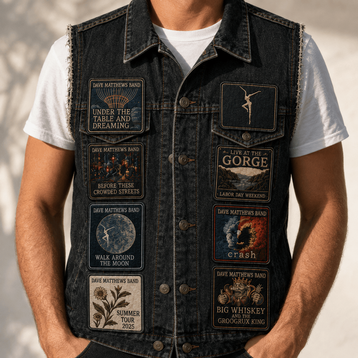 DMB PREMIUM DENIM VEST NVH