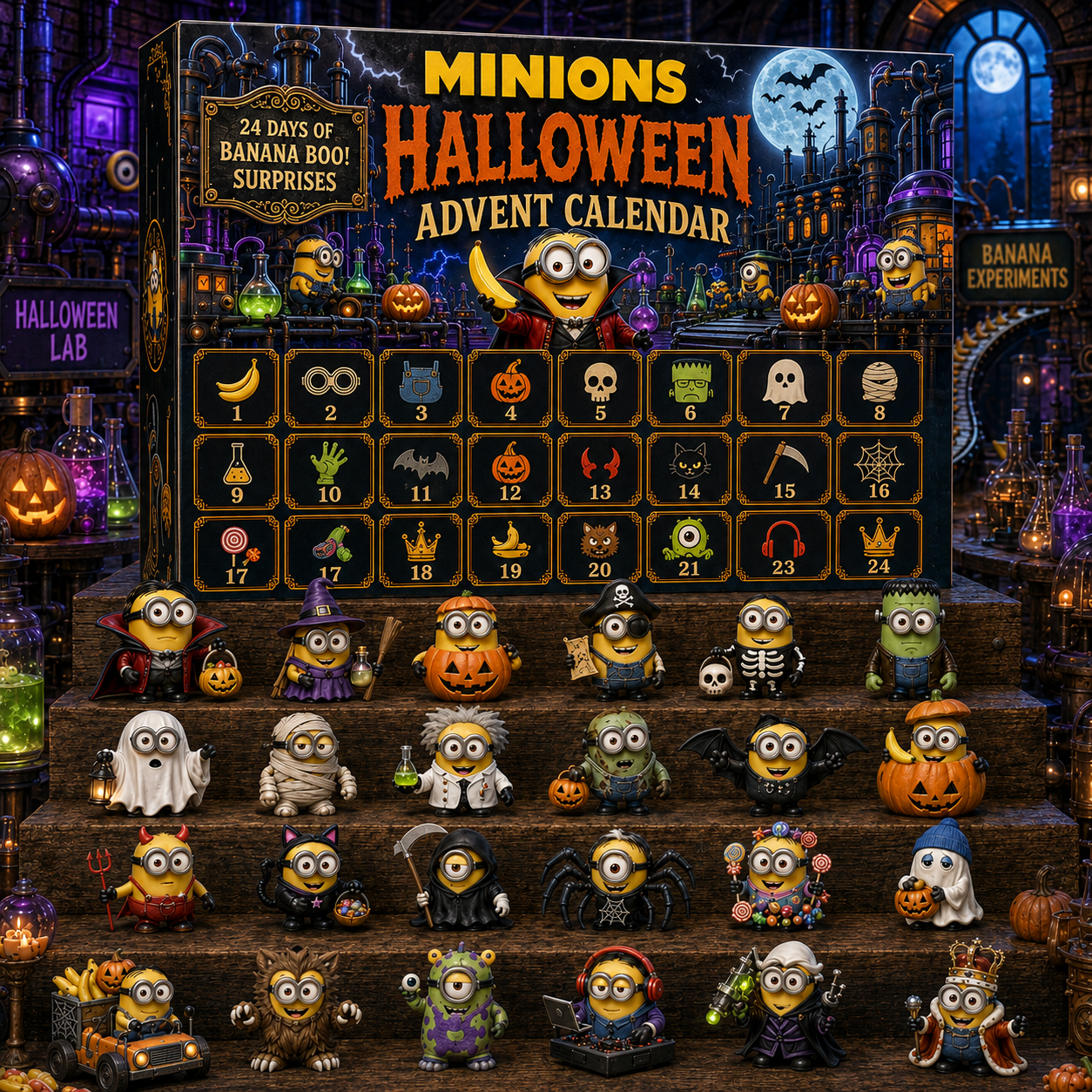 MNO Premium Halloween Advent Calendar 2026 HMQ