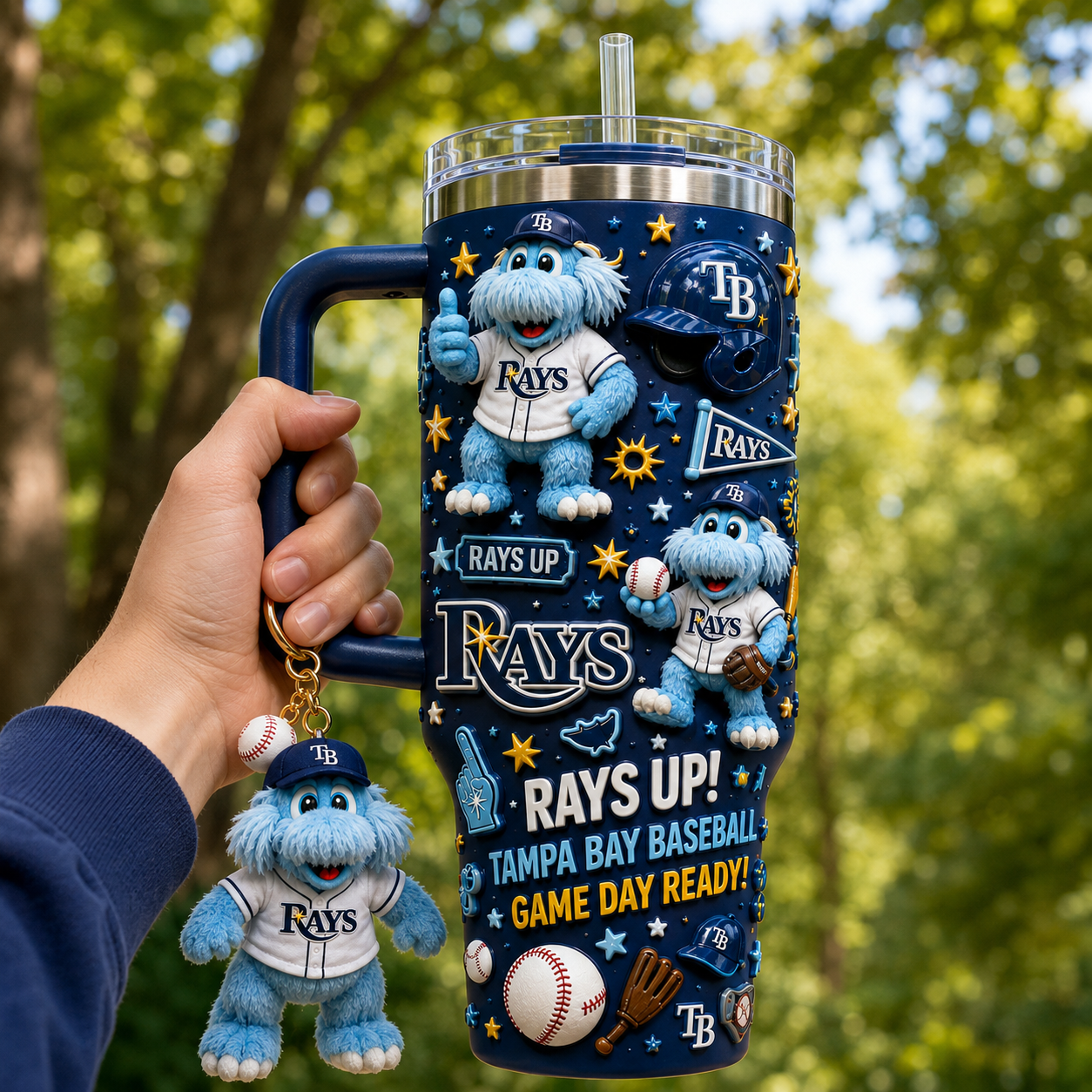 TPBR 40oz Tumbler With Handle DNBN
