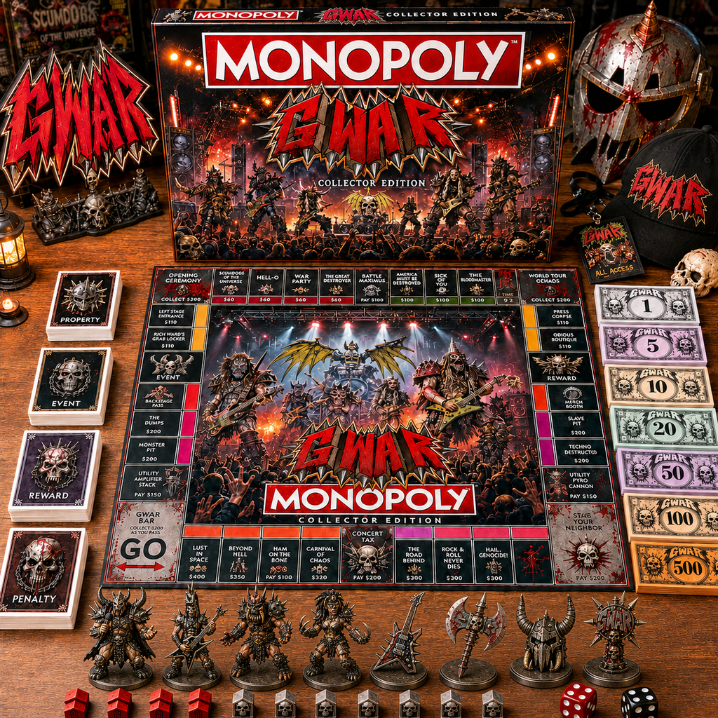 Premium GWAR Board Game BMD