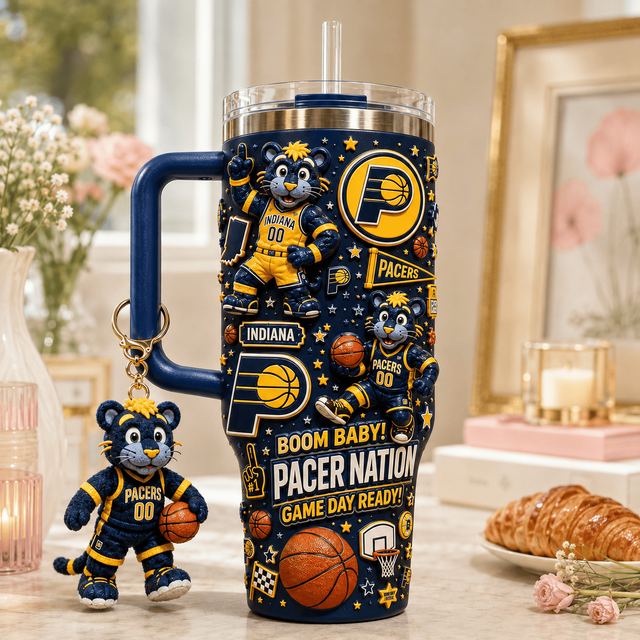 IDP 40oz Tumbler With Handle DNBN