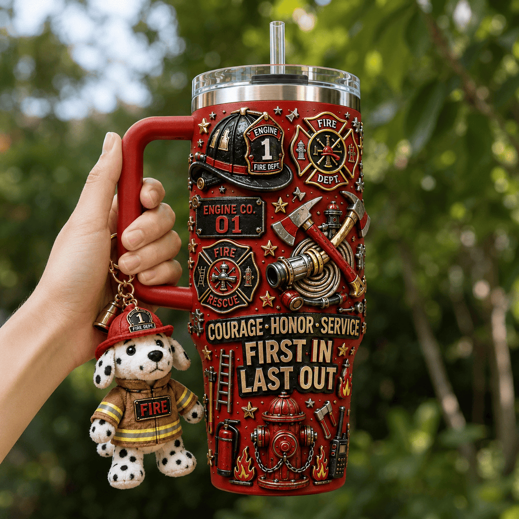 FRFT 40oz Tumbler With Handle DNBN