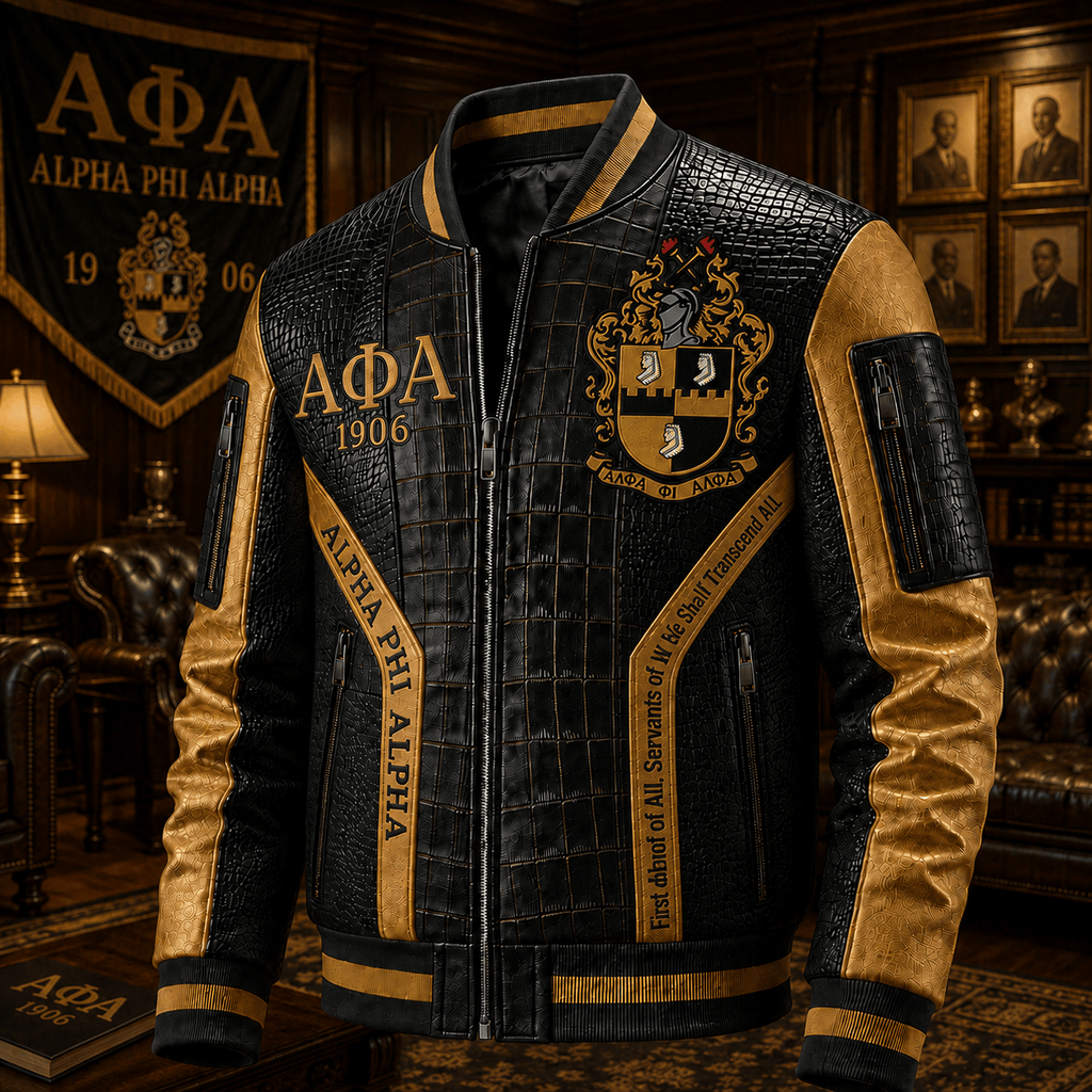 Premium APA Leather Zipper Jacket TNSM