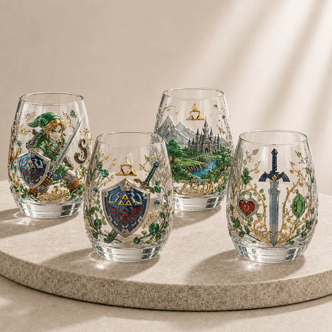 Premium TLZ Whiskey Glass Set BMD