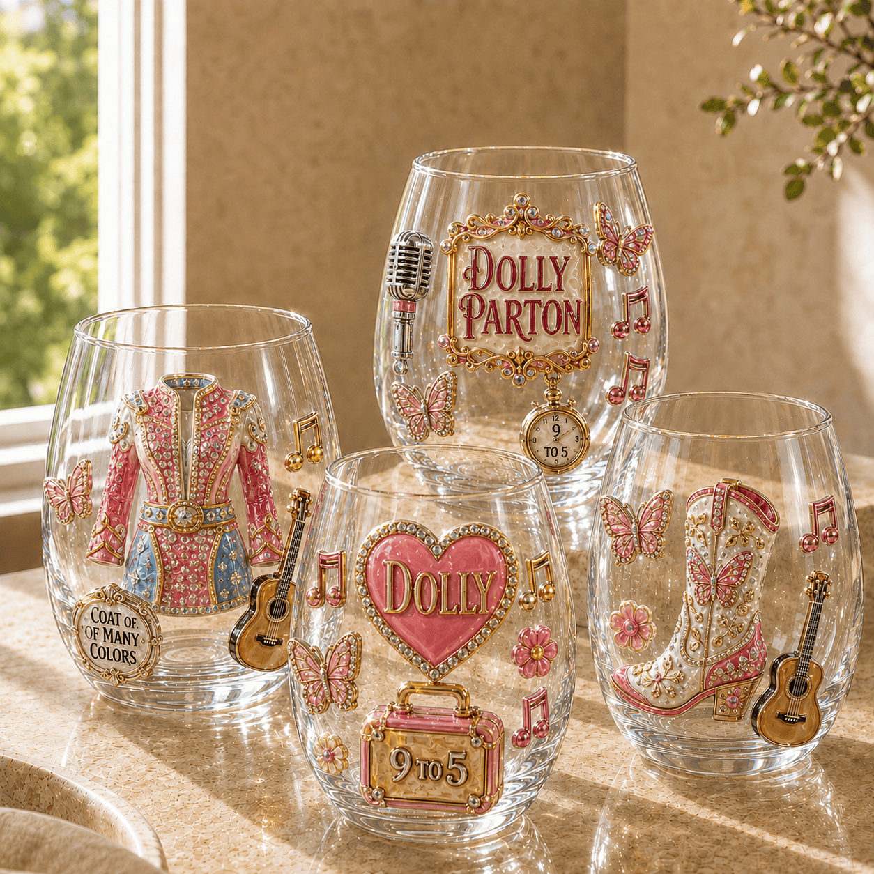 Premium DLPT Whiskey Glass Set TMH