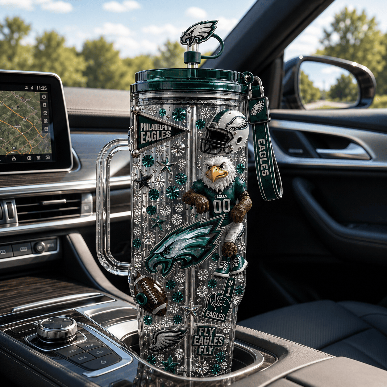 PLDE 40oz Tumbler With Handle NHVH