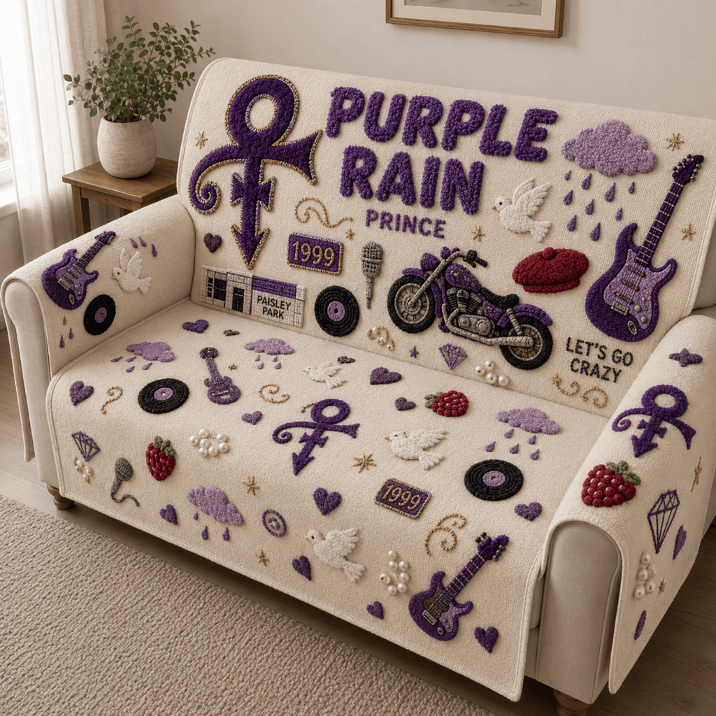 PRCE Tufted Sofa Cover & Pillow Set DNBN