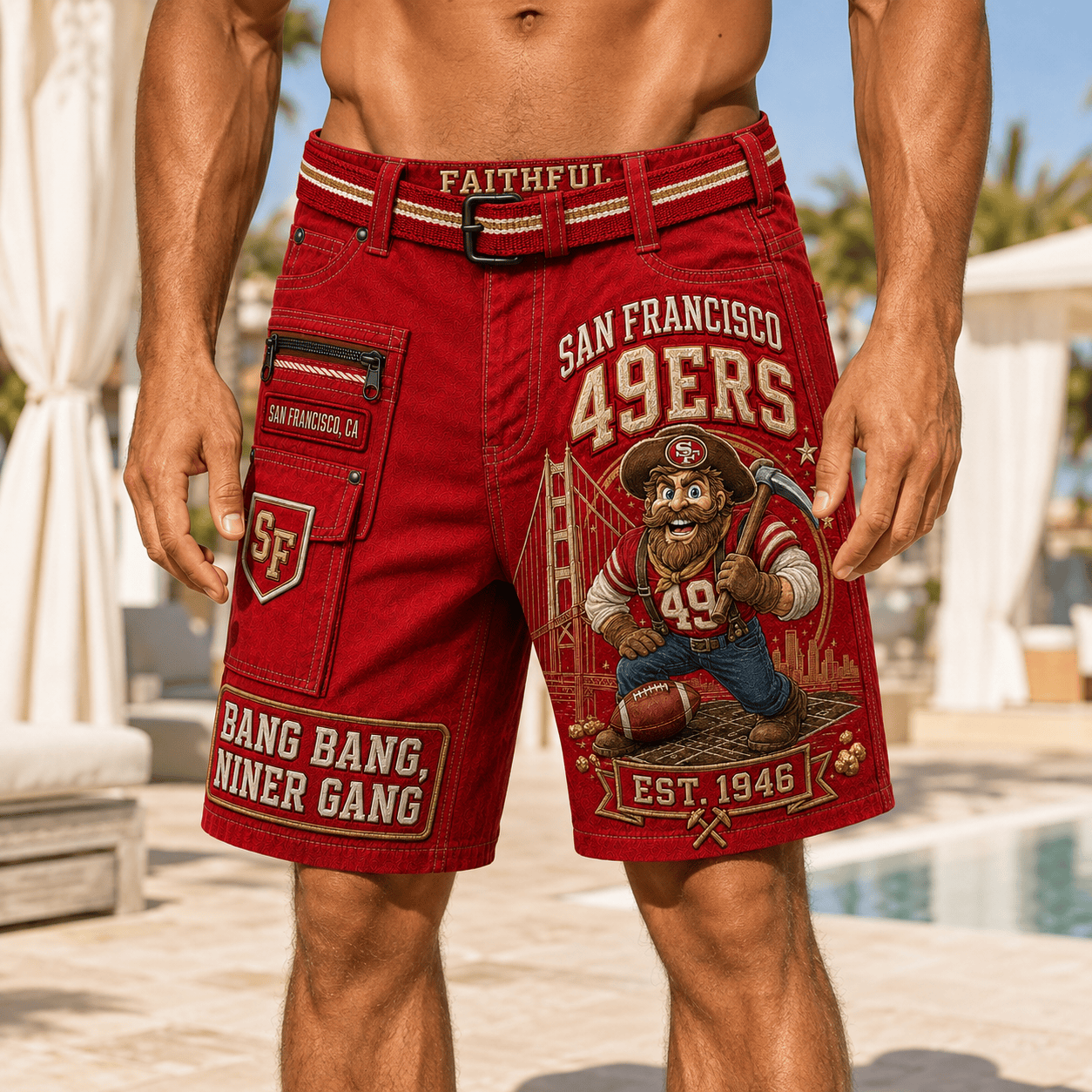 Premium SF49 Casual Shorts HQH