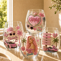 Premium KRG Stemless Wine Glass Set TMH