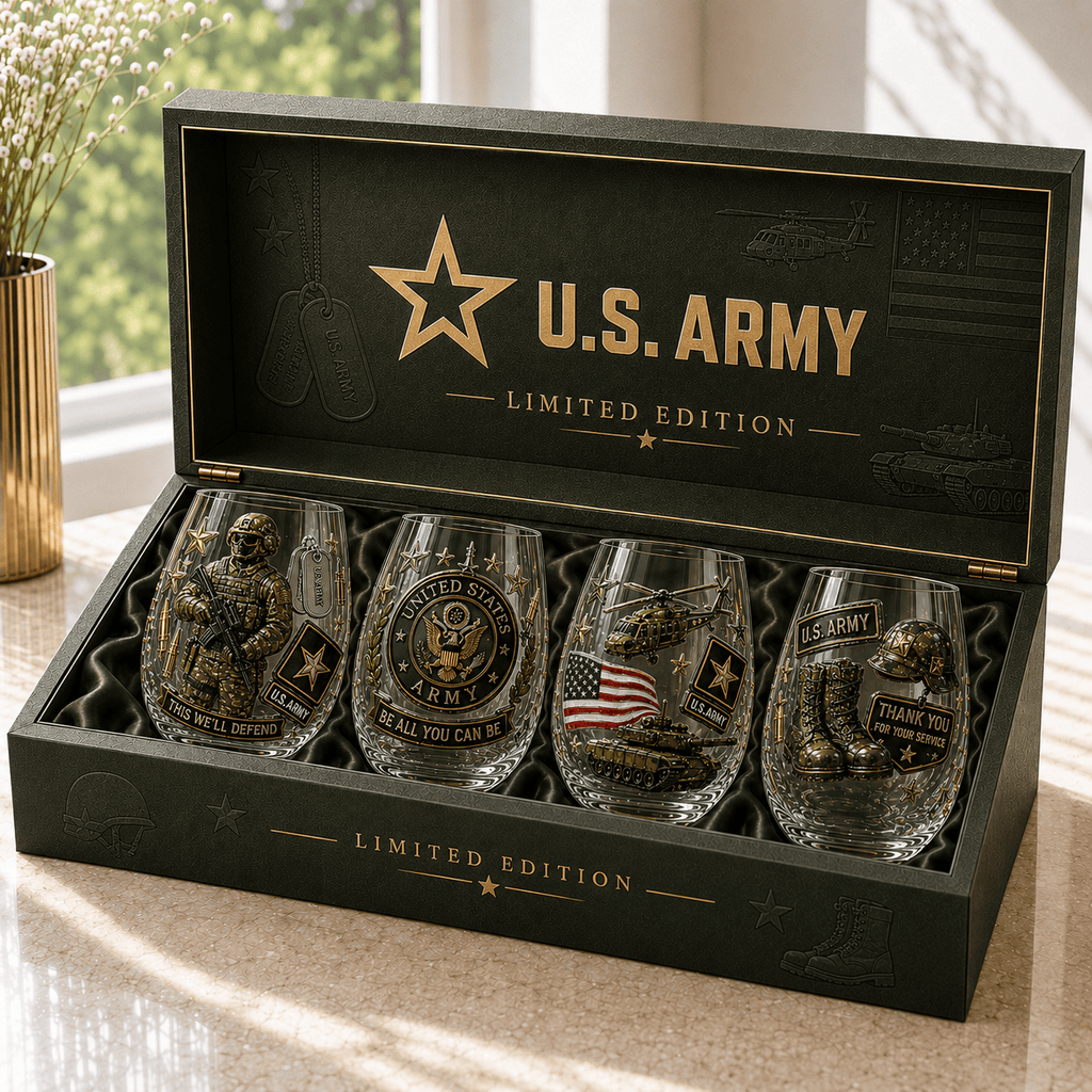 Premium USAR Stemless Wine Glass Set TTTT