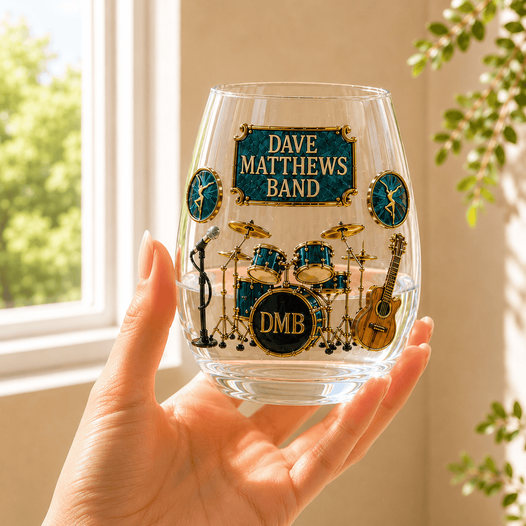 Premium DMB Stemless Wine Glass Set TMH