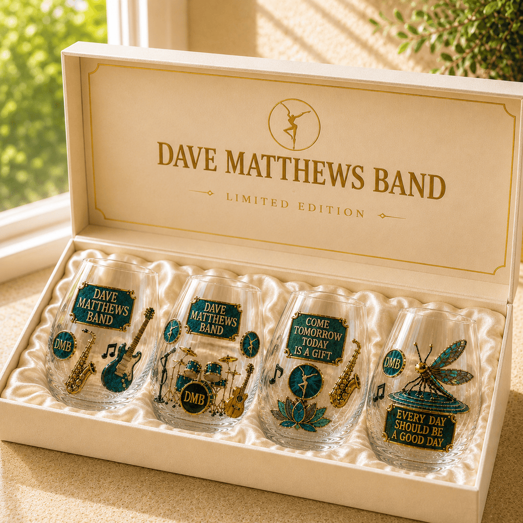 Premium DMB Stemless Wine Glass Set TMH