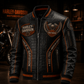 Premium HLDV Leather Zipper Jacket TNSM