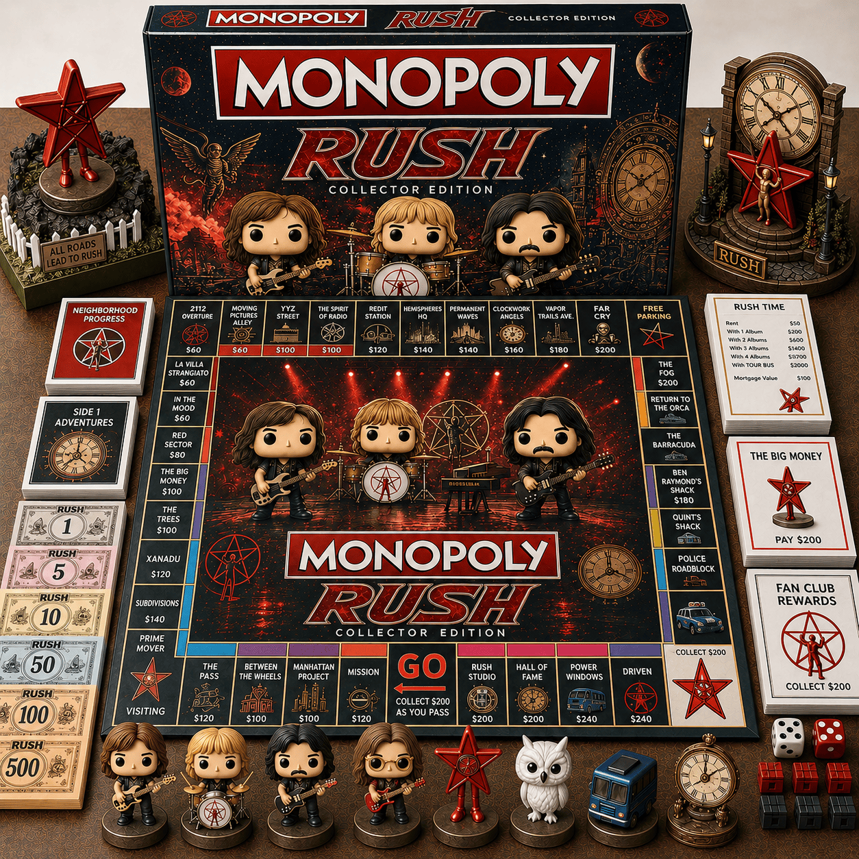 Premium RSH Board Game TTTT